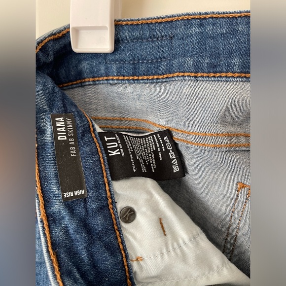 Kut from the Kloth Diana High Rise Fab Ab Skinny - Picture 3 of 4
